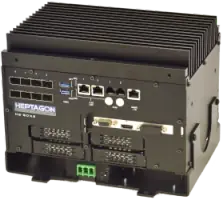 Edge server with four U.3 hot-swap SSD with vehicle mounting and DC2DC power supply